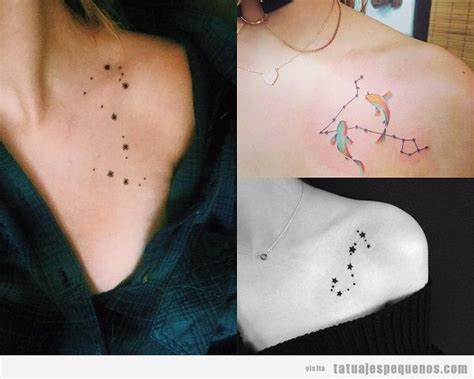 tatuajes pequeos para mujeres en el pecho|Tatuajes pequeños y grandes en el pecho para mujer